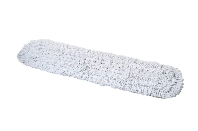Tidy Tools 48 Inch Commercial Dust Mop Replacement Head â€“ Reusable Cotton Dust Mop Refill for Floor Cleaning and Janitorial Use - Image 1